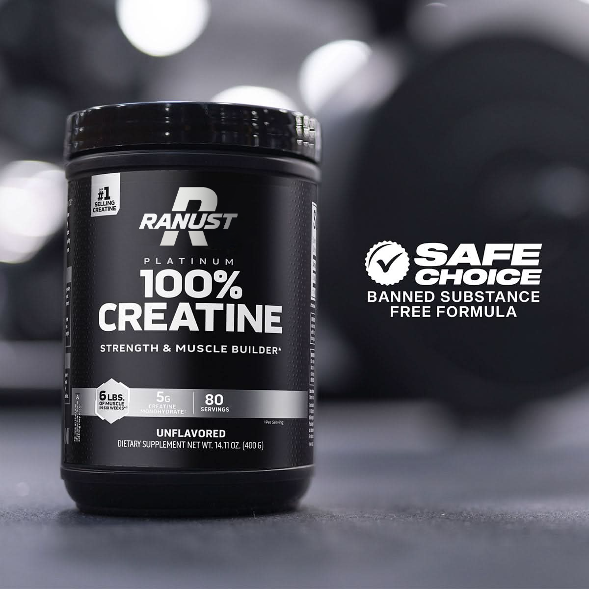 RANUST® PLATINUM 100% CREATINE