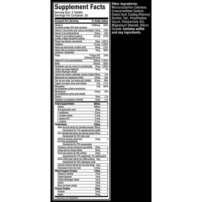 Muscletech Platinum Multivitamin